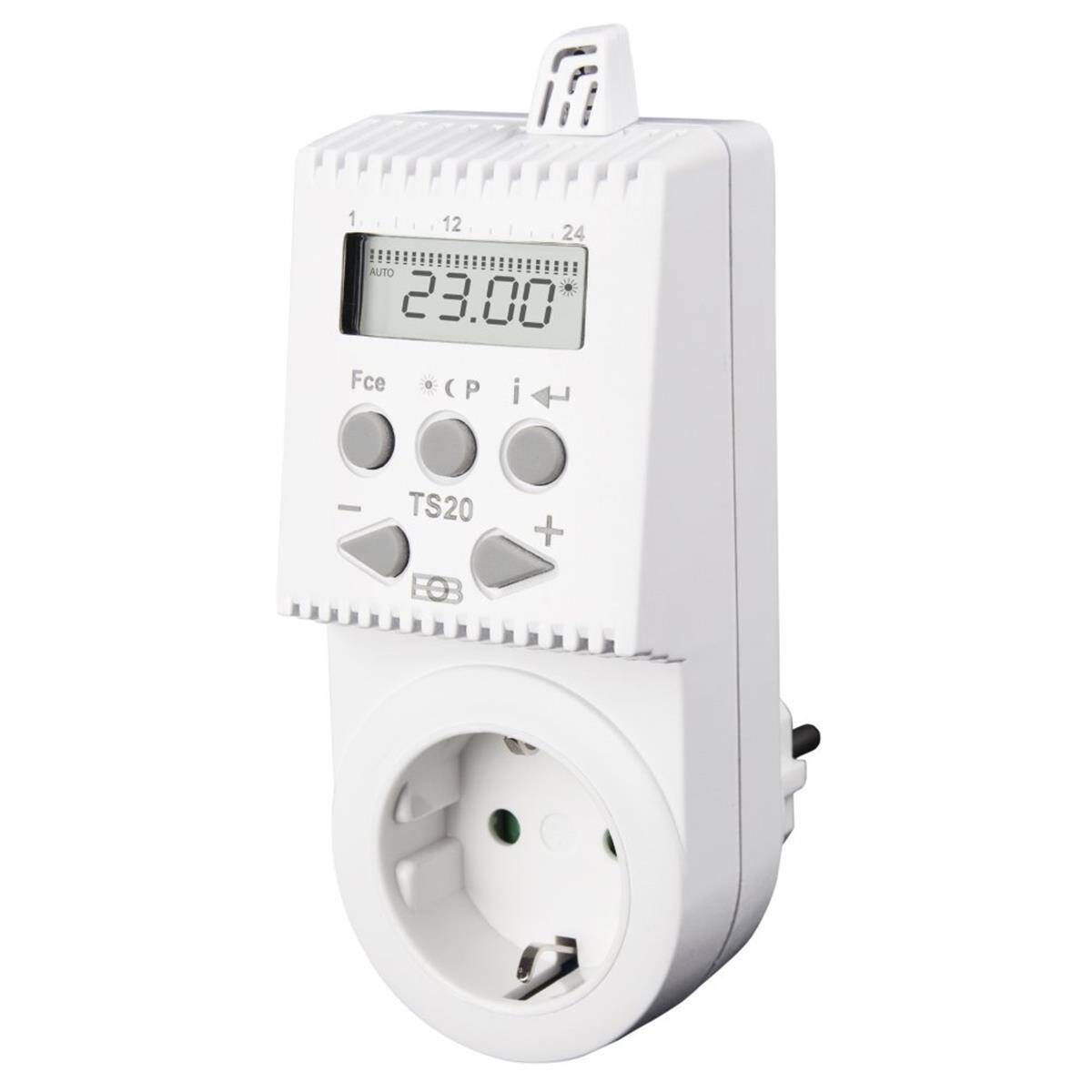 Elektrobock Steckdosenthermostat TS20 mit Zeitprogramm, 42,95 €