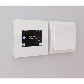 Digitales Unterputz-Thermostat FENIX TFT WIFI, steuerbar per App
