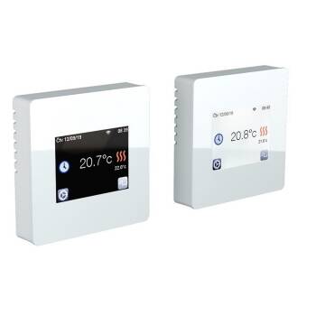 Digitales Unterputz-Thermostat FENIX TFT WIFI, steuerbar per App, weiß