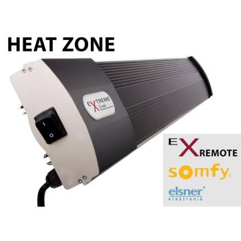 ExtremeLine Infrarot-Dunkelstrahler Heat Zone 3200 Watt schwarz EX Remote
